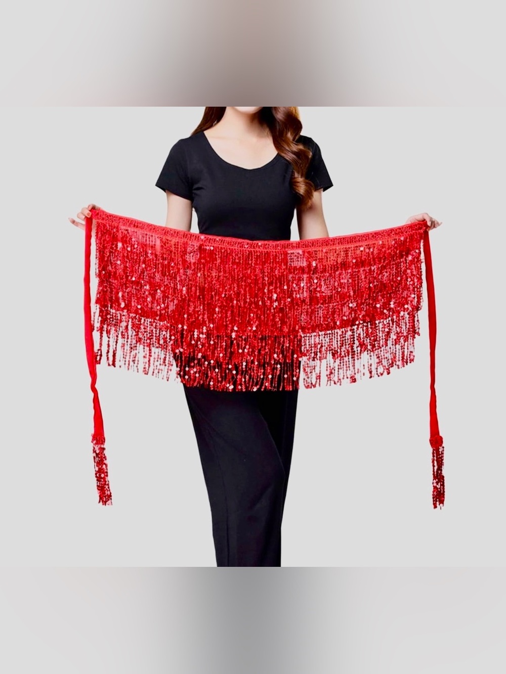 Bellydance Sequin Scarf 5/$25